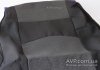 Чехлы сидений ВАЗ 2108-21099 (черные с серыми вставками) к-т Україна 10692 (фото 3)