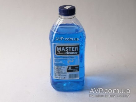 Жидкость бачка омывателя (морская свежесть) +t°C Мaster Cleaner 1л Запорожавтобытхим (old)10795 (фото 1)