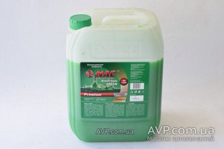 Антифриз NAC Premium G11 (зелений) -42°C 8,9л AVP (old)9558 (фото 1)