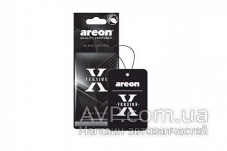 Ароматизатор Х-Version Черный кристалл (картонная подвеска) AREON 080864