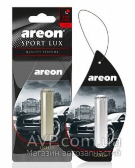 Ароматизатор Sport Lux Голд 5мл (подвеска с жидкостью) AREON 077199 (фото 1)