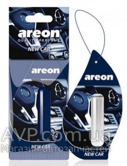 Ароматизатор Новая машина 5мл (подвеска с жидкостью) AREON 077140
