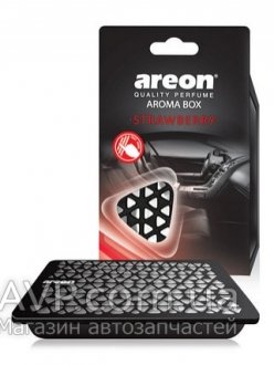 Ароматизатор Aroma Box Клубника банка (под сидение) AREON 077245 (фото 1)