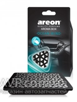 Ароматизатор Aroma Box Океан банка (под сидение) AREON 077244
