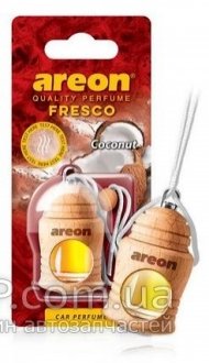Ароматизатор Fresco Кокос (подвеска с жидкостью) AREON 077170