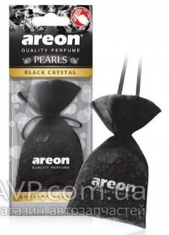 Ароматизатор Pearls Черный кристалл (мешочек) AREON 077234