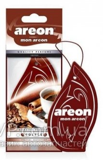Ароматизатор Mon Кофе (картонная подвеска) AREON 077192