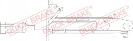 Гальмівні аксесуари (Датчик зносу колодки) QB OJD Quick Brake WS 0239 A