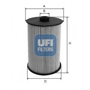 Фільтр палива UFI UFI Filters 2604300