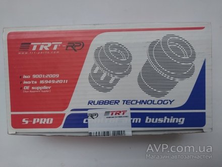 Сайлентблок рычага ВАЗ 2101-2107 комплект 8штук TRT NR1046+47 (фото 1)