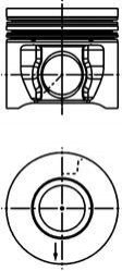 Поршень Kolbenschmidt 41285600