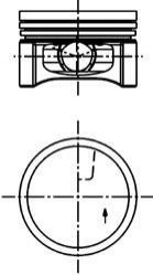 Поршень Kolbenschmidt 40219610