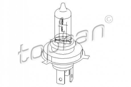 Лампа накаливания, основная фара TOPRAN 104 499 (фото 1)