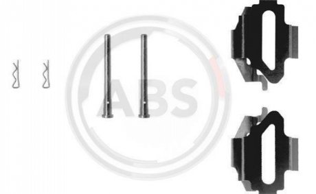 Комплектующие, колодки дискового тормоза A.B.S. ABS 1168Q