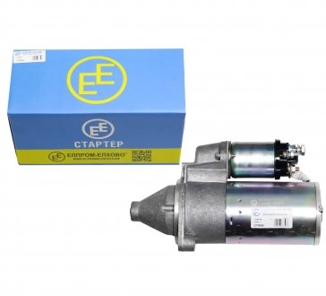 Стартер (на постоянный магнитах с редуктором) Волга, Газель 405, 406 двигатель ELPROM-ELHOVO Елпром Елхово СТ406Е
