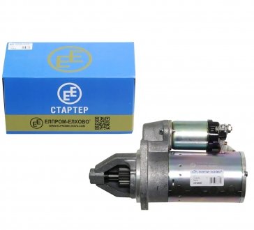 Стартер малый редукторный Волга, УАЗ 402 двигатель ELPROM-ELHOVO Елпром Елхово СТ402Е
