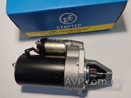 Стартер (2 шпильки) (Для ВАЗ-2110-2112, 1118, 2170 редукторный 2110-3708000) 5702.3708 Elprom-Elhovo Елпром Елхово CT2110E