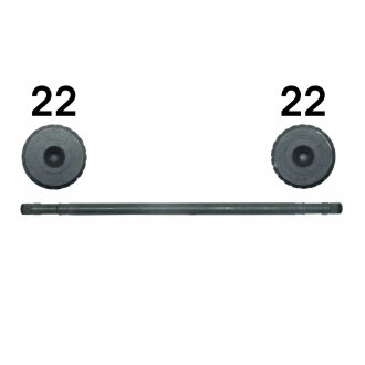 Вал привода полуоси ВАЗ 2110-2112 правый 2110-2215092 EuroEx EX-AXS2110R