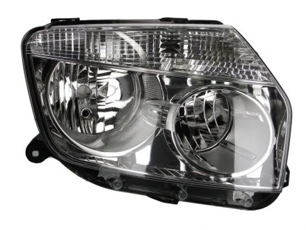 Фара DUSTER 2008-2014 (хром) правая 260100067R EuroEx EX-00067R