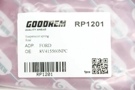 Пружина задня Ford Kuga 08-12 GOODREM RP1201